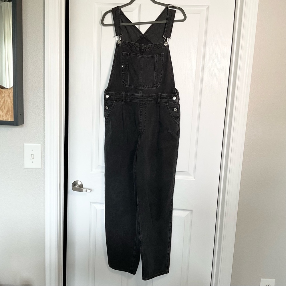 H&M Black Denim Women's Overalls